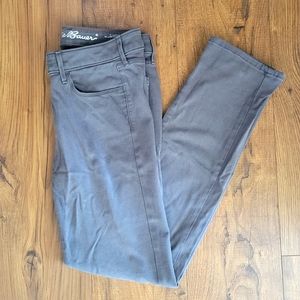 Eddie Bauer Size 8 Grey Pants